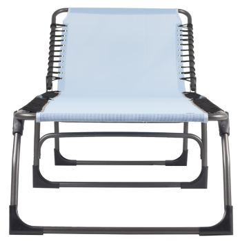 Preview: FIAM® Liegestuhl CASANOVA XXL 037TX Hellblau